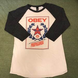 Obey Propaganda Baseball Tee